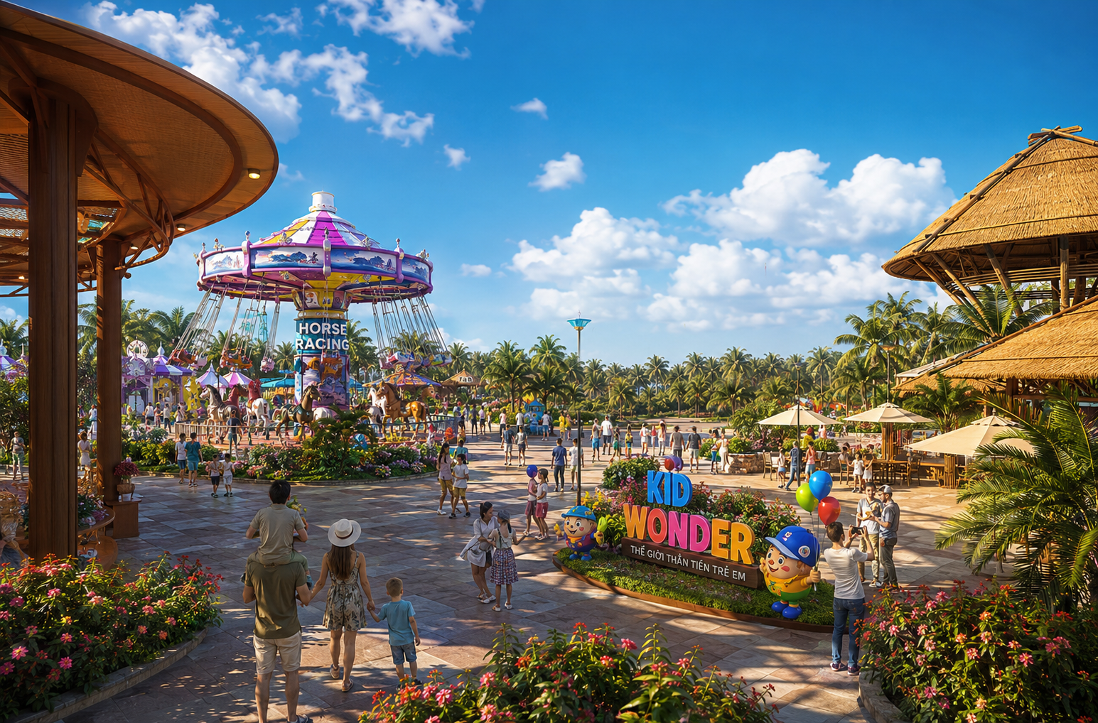 VinWonders Hóc Môn — Công viên vui chơi giải trí đẳng cấp tại Vinhomes Saigon Park